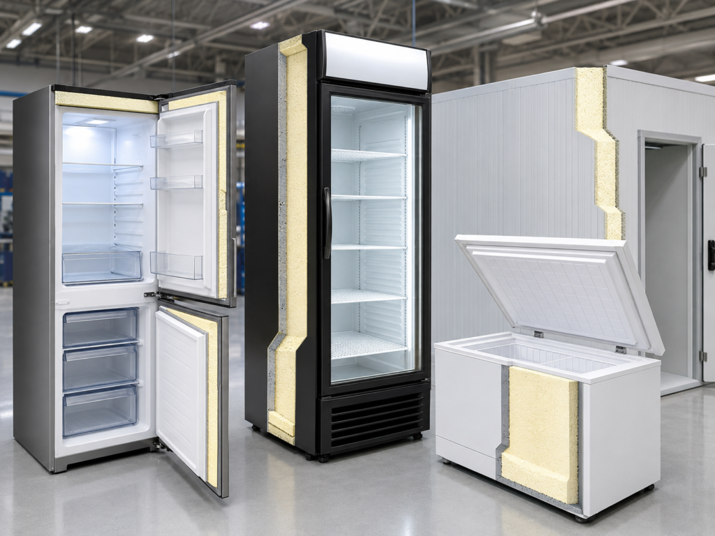 Refrigerator, Freezer and Cold-Chain Insulation